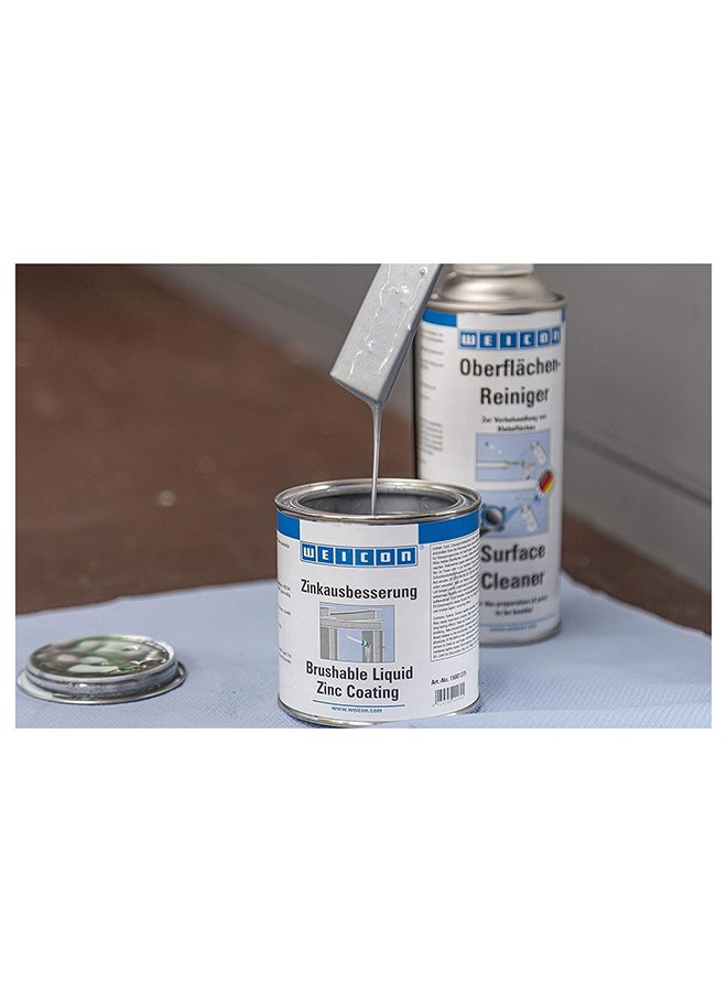 WEICON Brushable Zinc Coating | 750 ml | For galvanized metal surfaces - Image 2