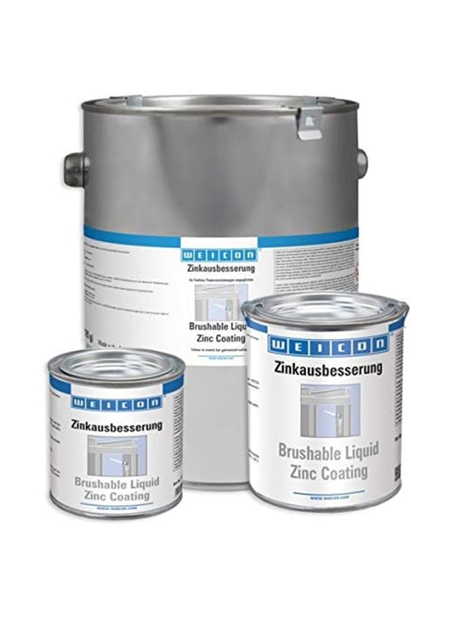 WEICON Brushable Zinc Coating | 750 ml | For galvanized metal surfaces - Image 4