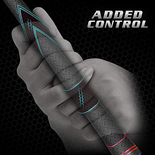 CHAMPKEY Premium Rubber Golf Grips 13 Pack | High Traction and Feedback Rubber Golf Club Grips | Choose Between 13 Grips with 15 Tapse and 13 Grips with All Kits - Image 4