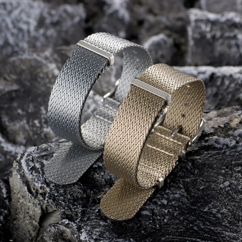 Bluejw High Density Nylon Watch Strap 20mm/22mm with Stainless Steel Buckle – Durable Replacement Band for Men’s Watches - Image 5