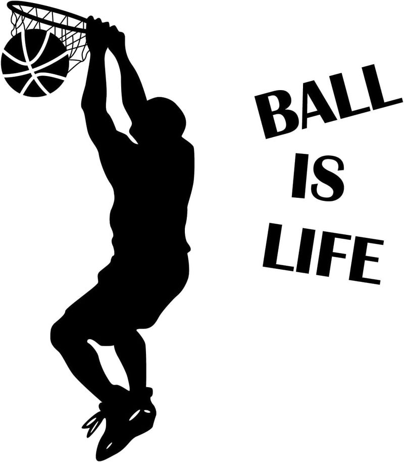 Pulse Vinyl Ball is Life Vinyl Wall Art Decal - Image 4