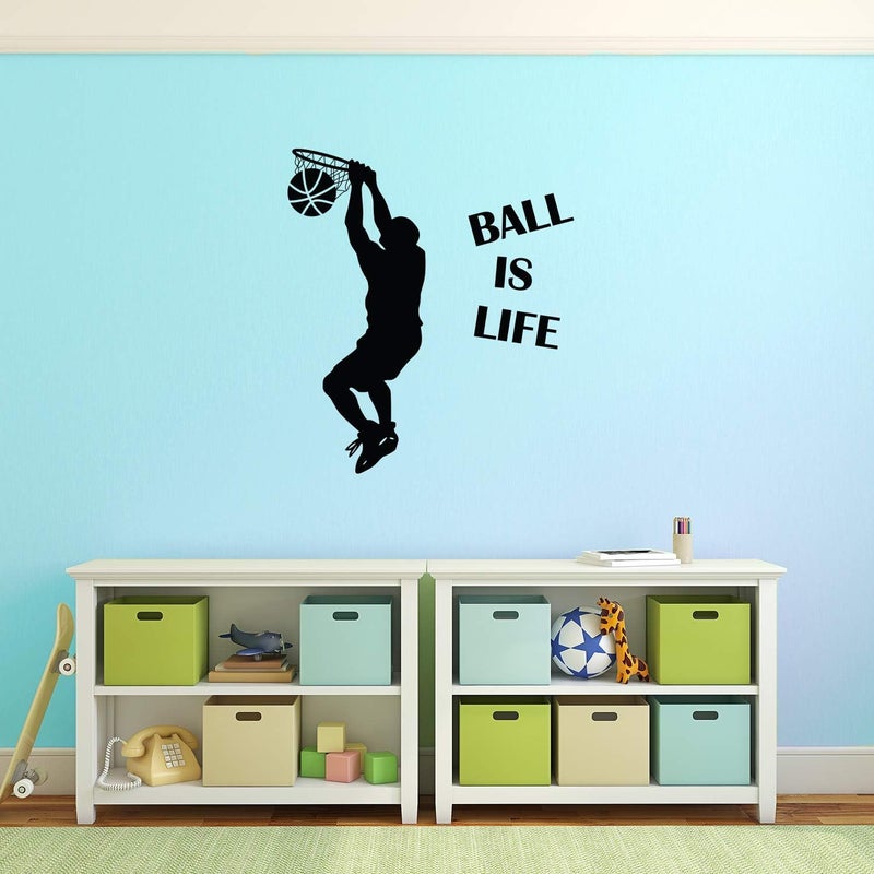 Pulse Vinyl Ball is Life Vinyl Wall Art Decal - Image 2
