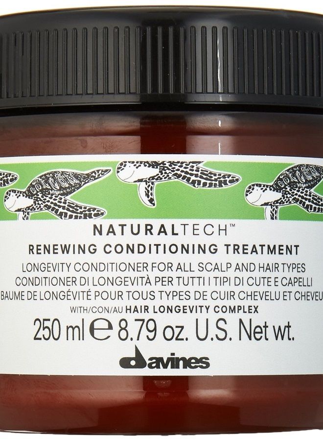 Davines Naturaltech RENEWING Conditioner, Gentle Nourishing And Moisturizing Action To Promote The Wellbeing Of The Scalp, 8.79 fl. oz. - Image 1