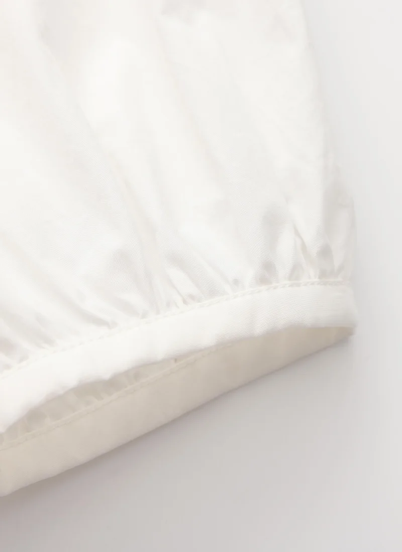 Balabala White Kids Girls Woven short-sleeved shirt for Women | Best Price UAE