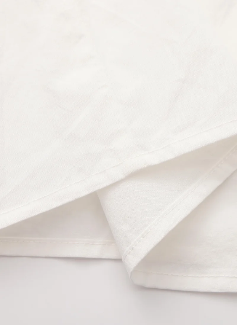 Balabala White Kids Girls Woven short-sleeved shirt for Women | Best Price UAE