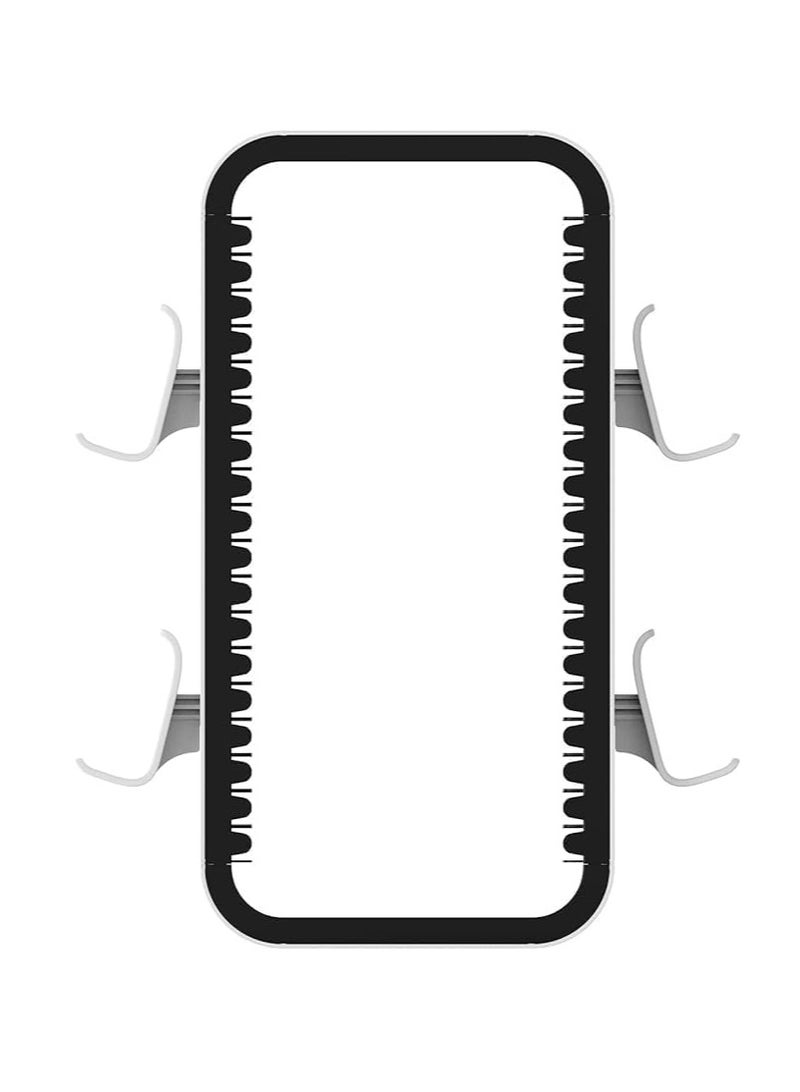 Best Switch Game Storage Tower Blu-ray Disc Organizer for PS5/PS4/Xbox One/Xbox 360/Xbox Series X/S/Switch Stores 18 Games with 4 Controller Holders - Image 1