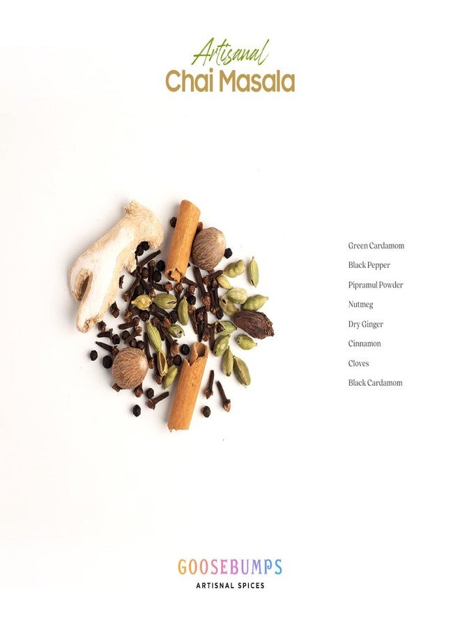 Goosebumps Chai Masala | Aromatic Tea Masala | 100% Natural Ingredients | Kadak Chai Masala | Vegan Spice | 80 GMS - Image 5