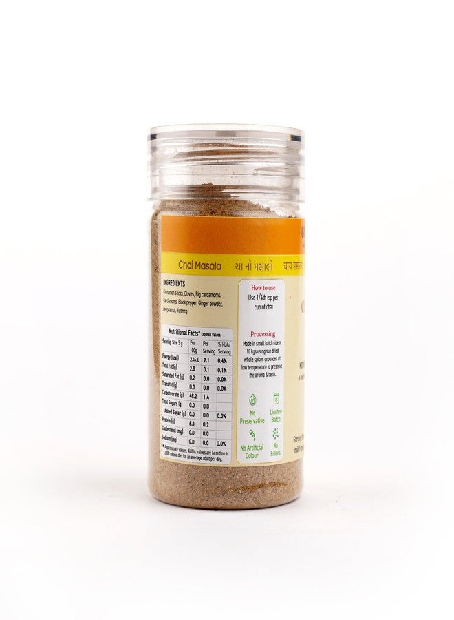 Goosebumps Chai Masala | Aromatic Tea Masala | 100% Natural Ingredients | Kadak Chai Masala | Vegan Spice | 80 GMS - Image 2