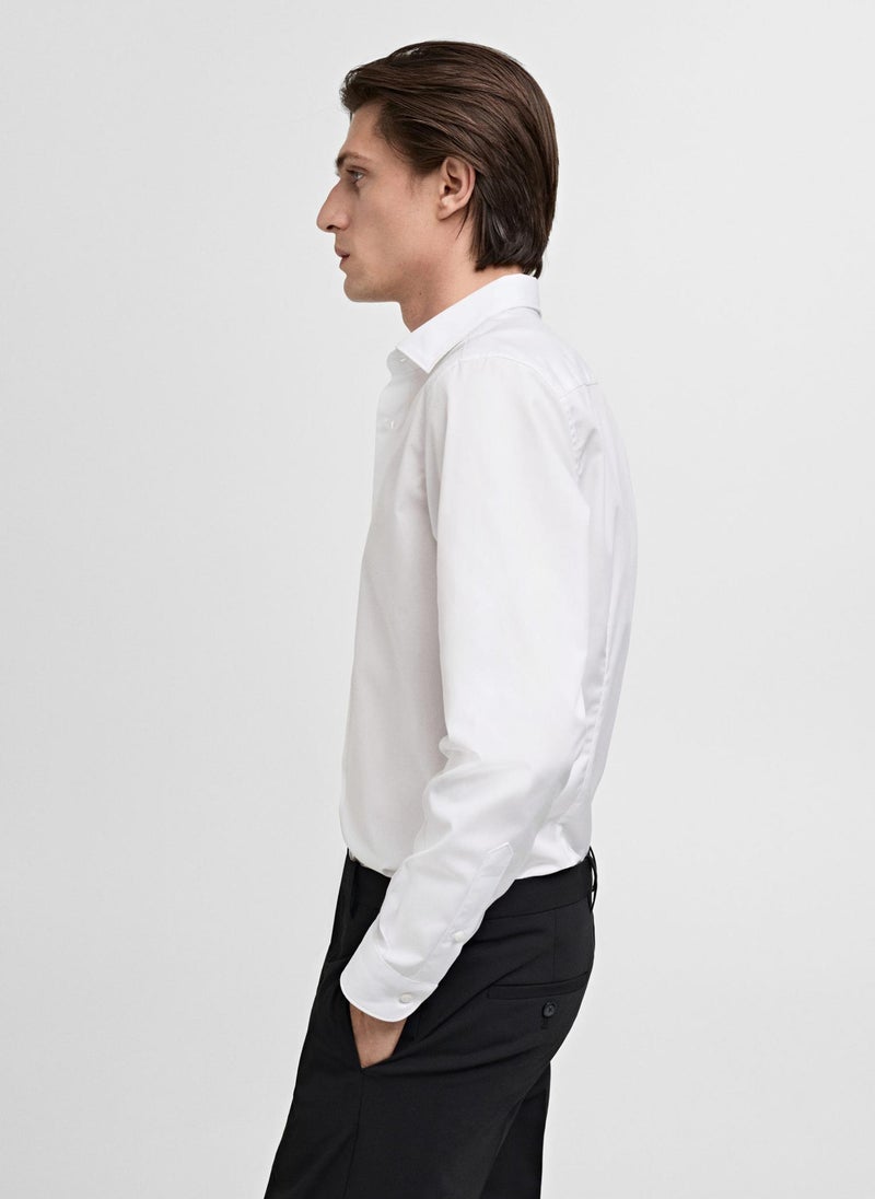 Mango Man Emeritol Long Sleeve Regular Fit Shirt  - Image 3