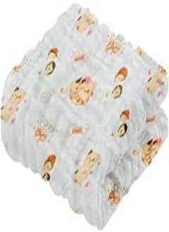 MARGOUN MARGOUN Baby Muslin Washcloths Soft Face Cloths for Newborn 30 * 30 cm, Absorbent Bath Face Towels, Baby Wipes, Burp Cloths or Face Towels (A04) 