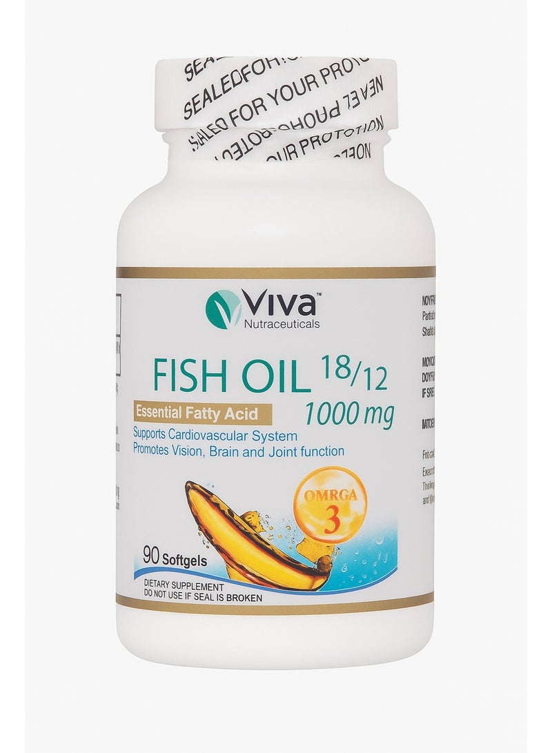 زيت السمك فيفا 1000 ملغ 90 حبة