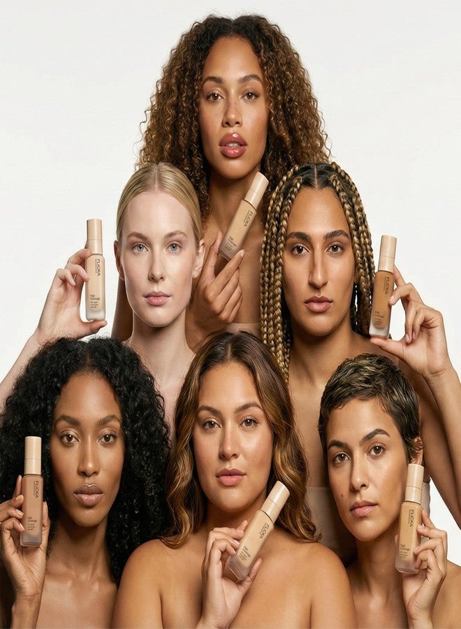 FLiCKA Professional HD Liquid Foundation With SPF Long Lasting High Coverage Waterproof - Fair 103 - Image 3