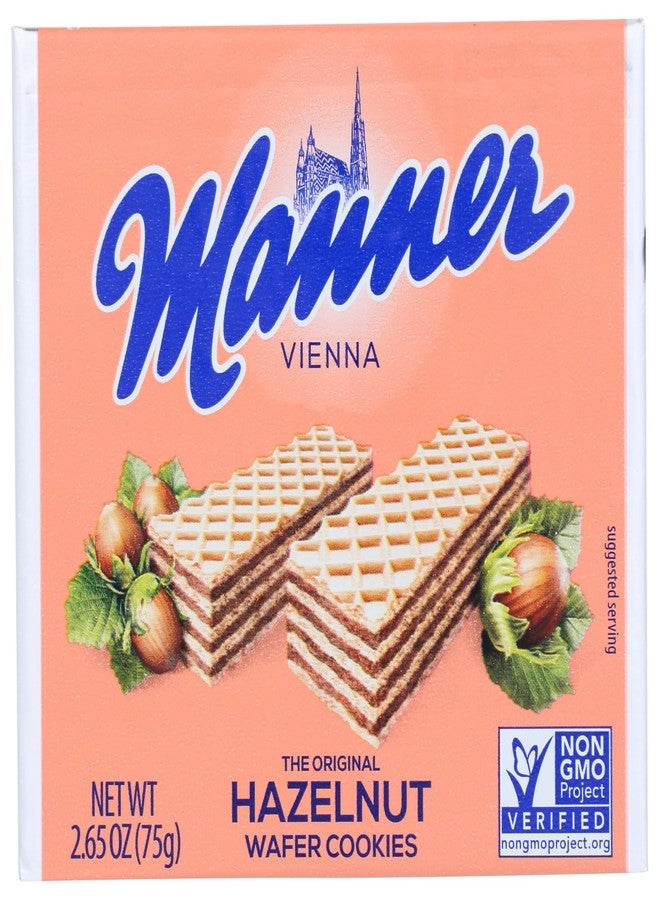 Manner - Wafer Hazelnut - Case of 12-2.65 Oz - Image 1