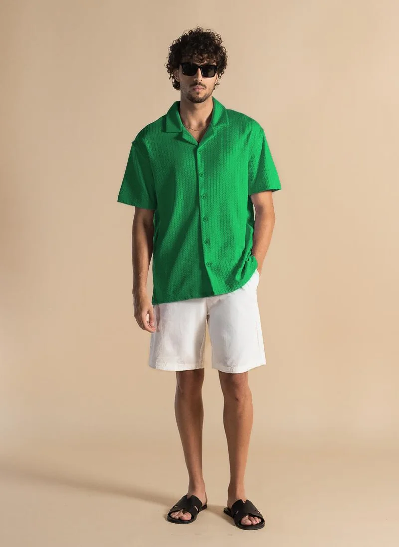 SHAPES TEXTURED COMFORT SHIRT