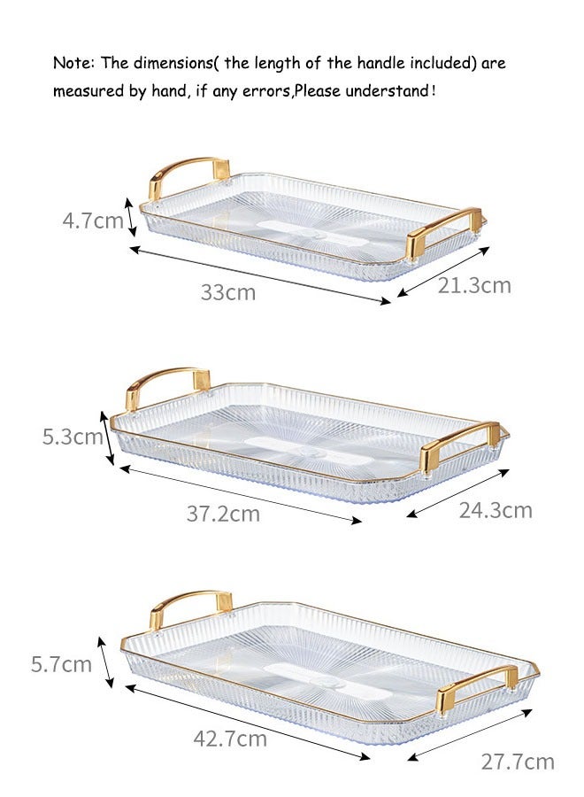 صحونAcrylic ثلاث حبّة في الطقم بمختلف القياسات - Image 2