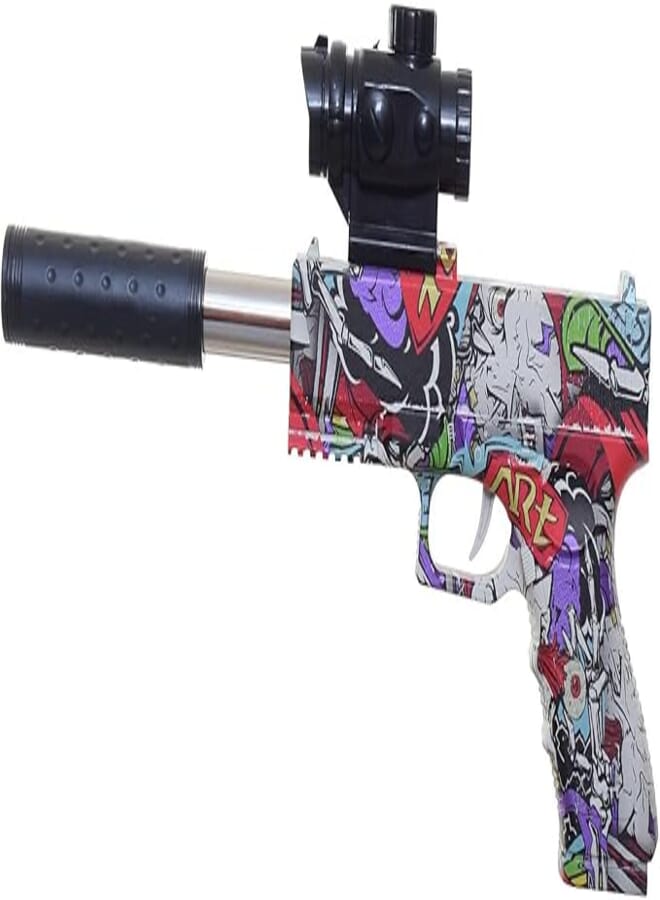 Als-Toy-114 Foam Gun Toy Multicolor