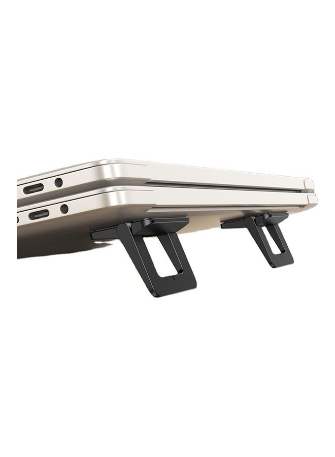 NIBEMINENT US-ZJ054 Flexible Plastic Laptop/Tablet Holder Stand Black - Image 3