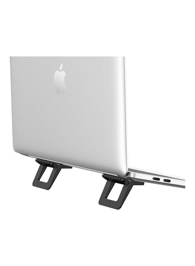 NIBEMINENT US-ZJ054 Flexible Plastic Laptop/Tablet Holder Stand Black - Image 2