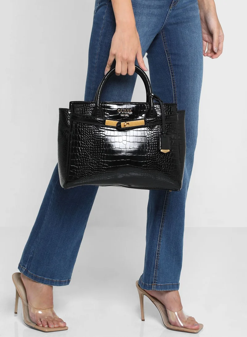 GUESS Enisa High Society Satchel