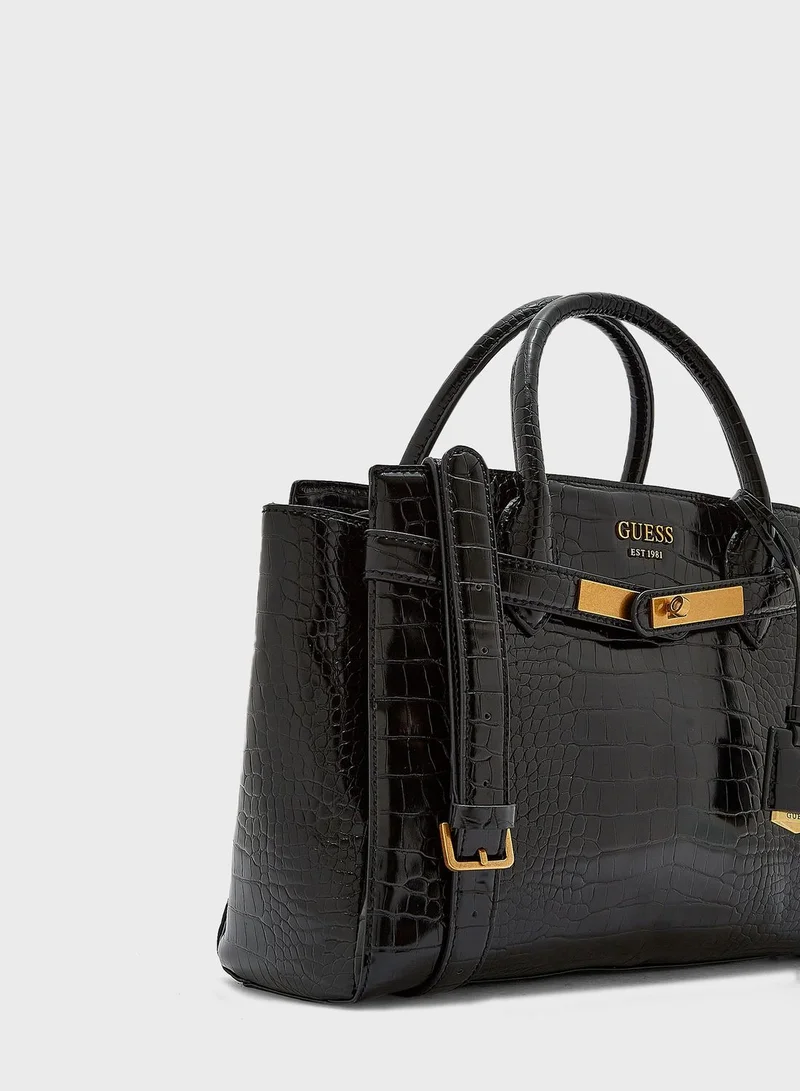 GUESS Enisa High Society Satchel