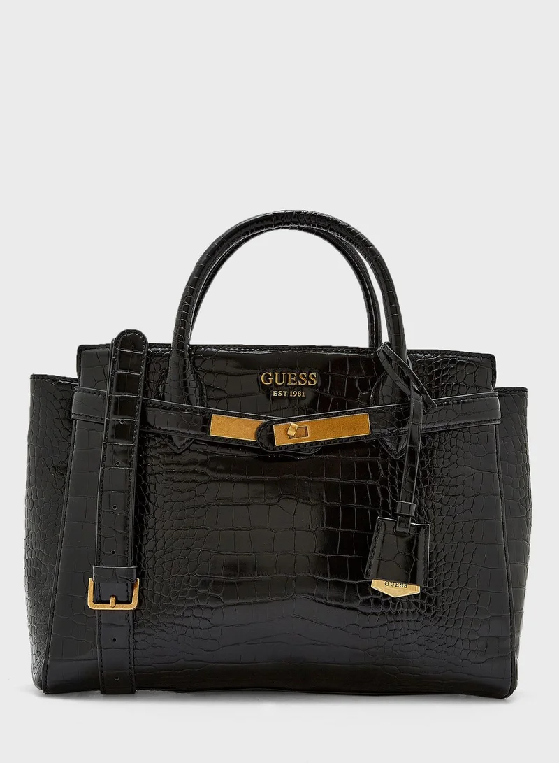 GUESS Enisa High Society Satchel