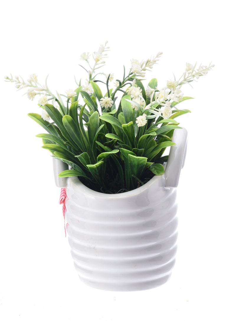 Yubiso Artificial plant with pot - Image 3