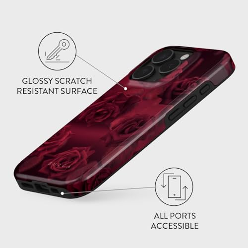 BURGA Unisex Phone Case for iPhone 16 ProMax – Dual-Layer Hybrid Design with Shock-Absorbing TPU & Durable Exterior, Scratch-Resistant Finish and Raised Bezel Edge for Screen Protection & Daily Use - Image 3