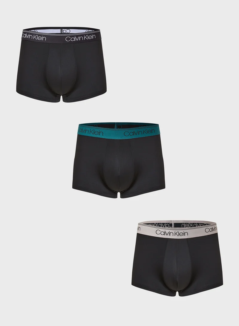 كالفن كلاين 3- Pack Logo Band Boxers