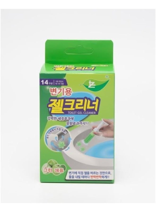 حقنة معطر جيل لقاعدة الحمام برائحة التفاح - Image 3