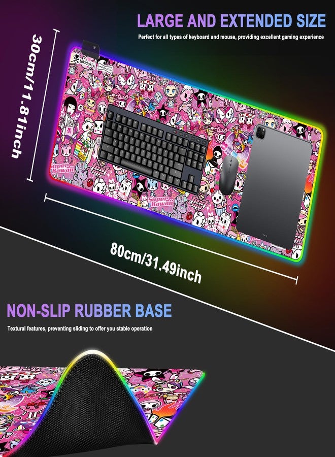 tokidoki Unicorno RGB Mouse Pad,Large Gaming Mouse Pad, Y2k - Image 3