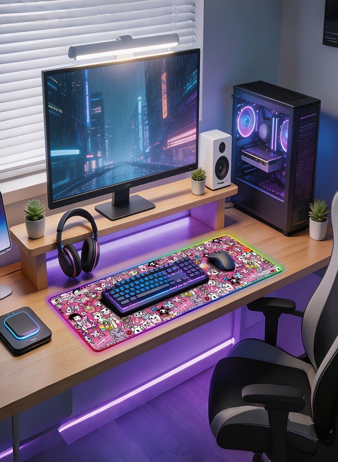 tokidoki Unicorno RGB Mouse Pad,Large Gaming Mouse Pad, Y2k - Image 5