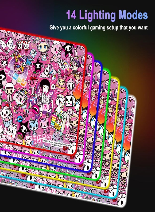 tokidoki Unicorno RGB Mouse Pad,Large Gaming Mouse Pad, Y2k - Image 4