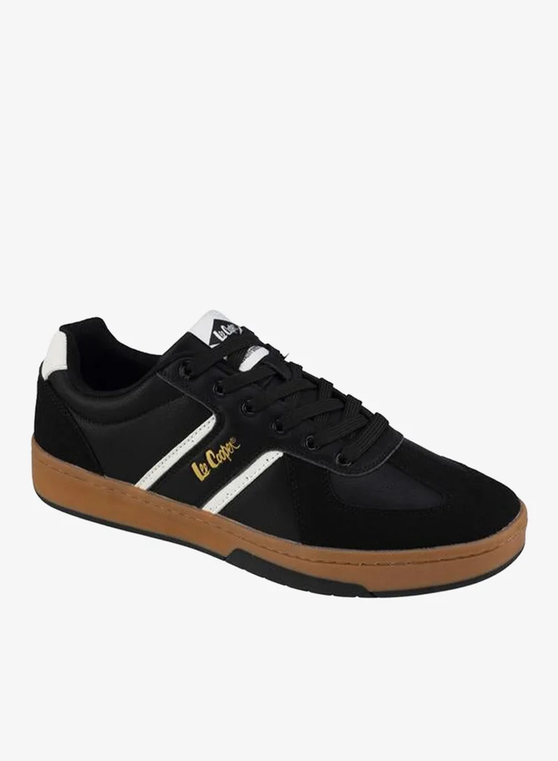 Lee Cooper Men Logo Print Lace-Up Sneakers