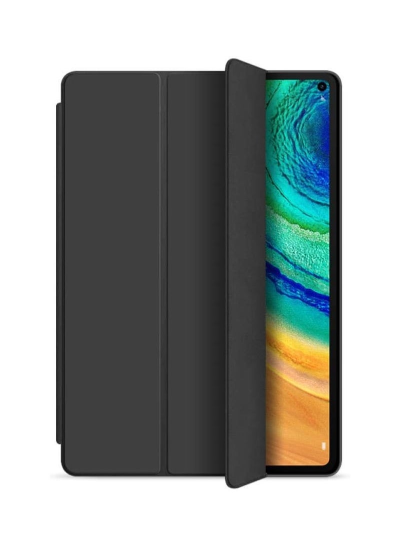 عام حافظة تابلت Huawei MatePad Pro 10.8 بوصة - غطاء PU رقيق جدًا مع حامل قابل للطي متوافق مع موديلات MRX-W09/W19/AL09/AL19 (2019)
