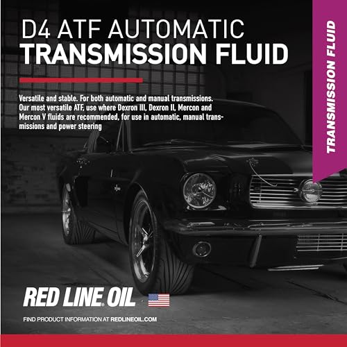 Red Line 30504 D4 Synthetic Automatic Transmission Fluid (ATF) - 1 Quart - Image 2