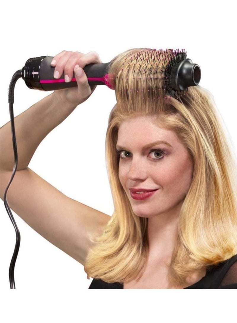 ELTRAZONE Hair Dryer Brush and Hot Air Brush, Bvser Air Hair Brush 3 in 1 One Step Hair Dryer and Styler Volumizer for Rotating Straightening, Curling, Salon Negative Ion Ceramic Blow Dryer Brush - Image 2