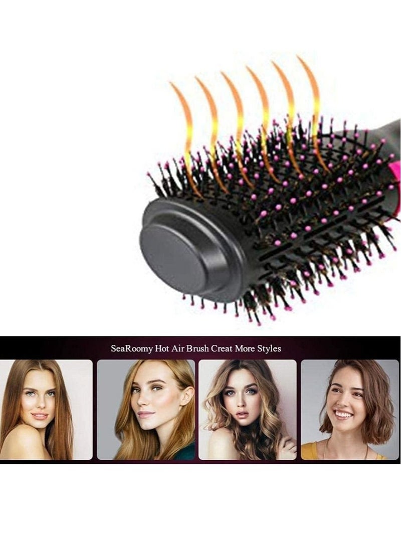 ELTRAZONE Hair Dryer Brush and Hot Air Brush, Bvser Air Hair Brush 3 in 1 One Step Hair Dryer and Styler Volumizer for Rotating Straightening, Curling, Salon Negative Ion Ceramic Blow Dryer Brush - Image 5