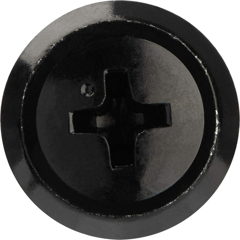 StarTechcom 50 Pack 1032 Server Rack Cage Nuts and Screws wWashers  Rack Mount Hardware Kit  NetworkIT Equipment Cabinet ClipCaptive Nuts  Bolts for Square Holes  Black  TAA CABSCREW1032 - Image 5