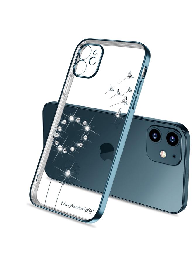 زبون جراب لهاتف iPhone 11 Pro Max، جراب واقٍ فائق النحافة بنمط الهندباء الكهربائي - Image 1