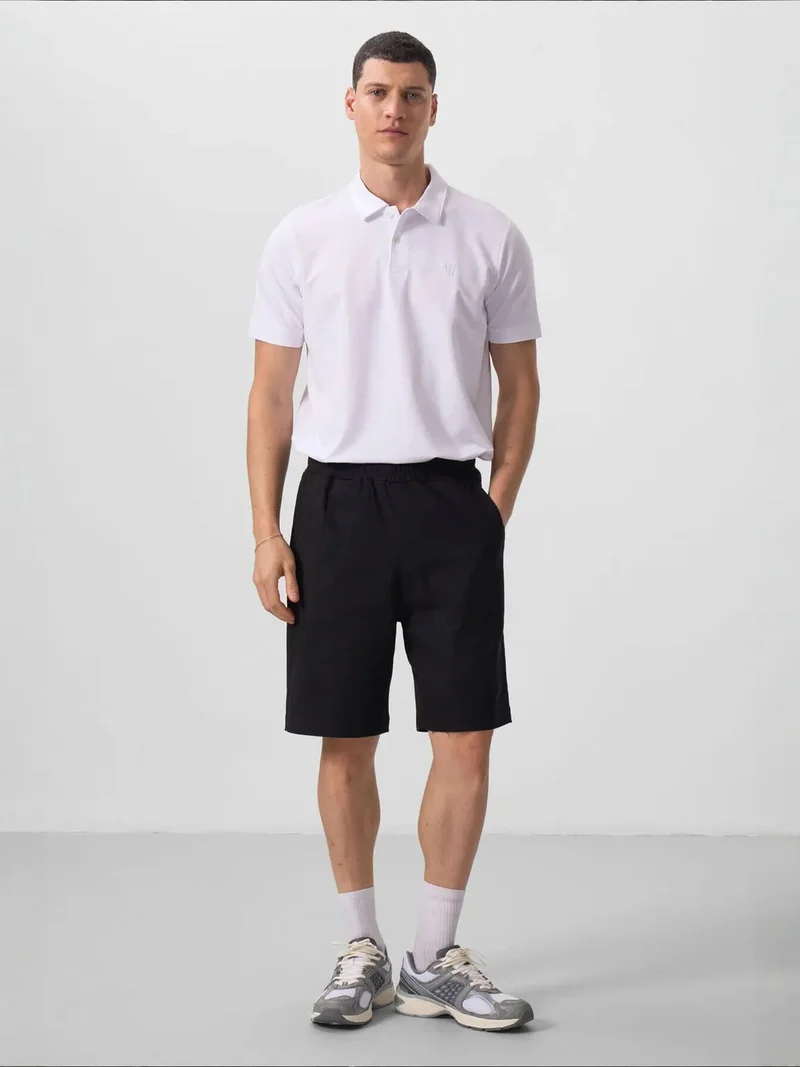 تومي لايف TOMMY Men's Cotton Blend Shorts