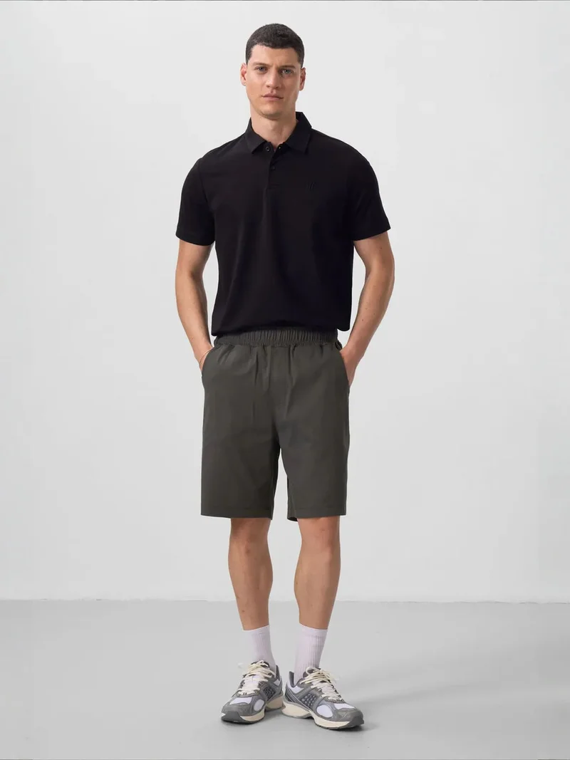Tommylife Multicolor TOMMY Men's Cotton Blend Shorts for Men | Best Price UAE