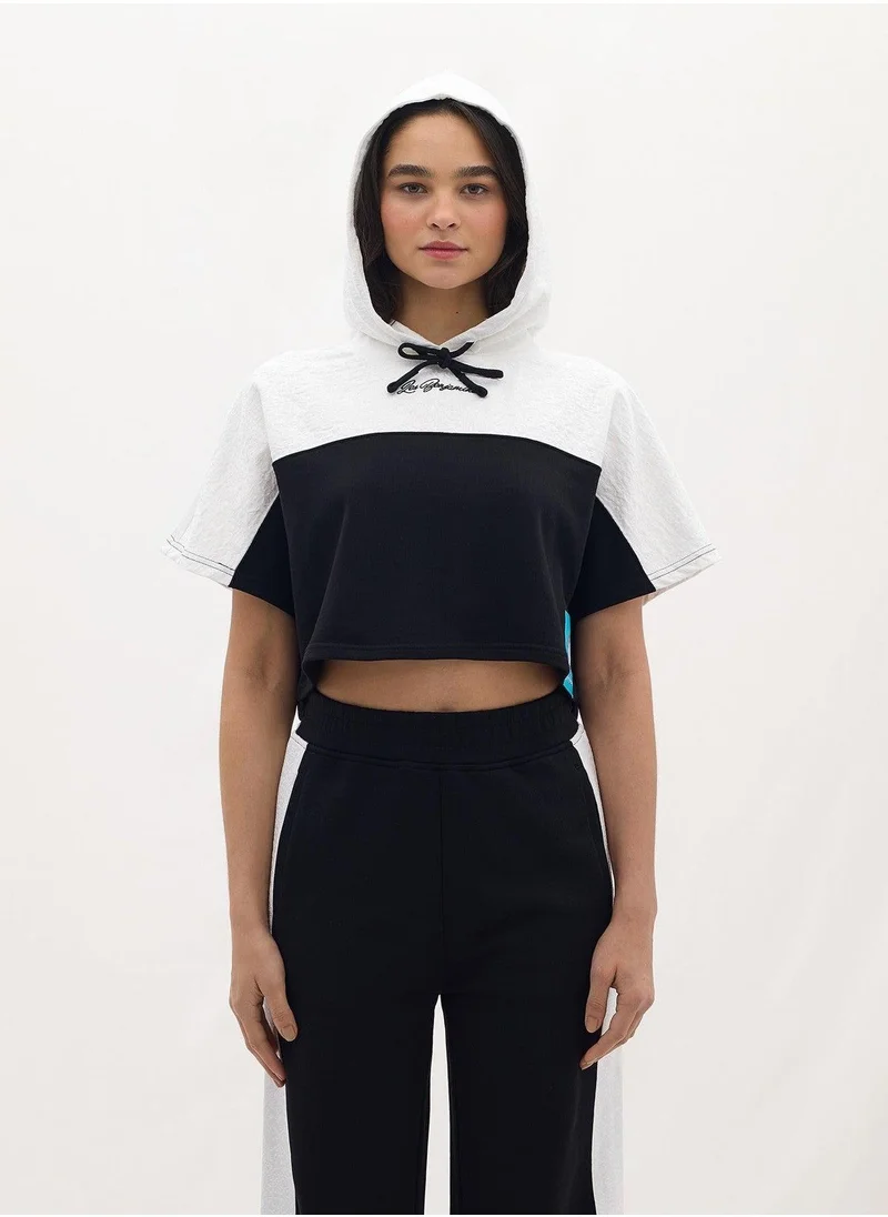 LES BENJAMINS SHORT SLEEVE HOODIE 006