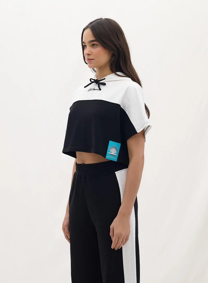 LES BENJAMINS  SHORT SLEEVE HOODIE 006 for Women | Best Price UAE
