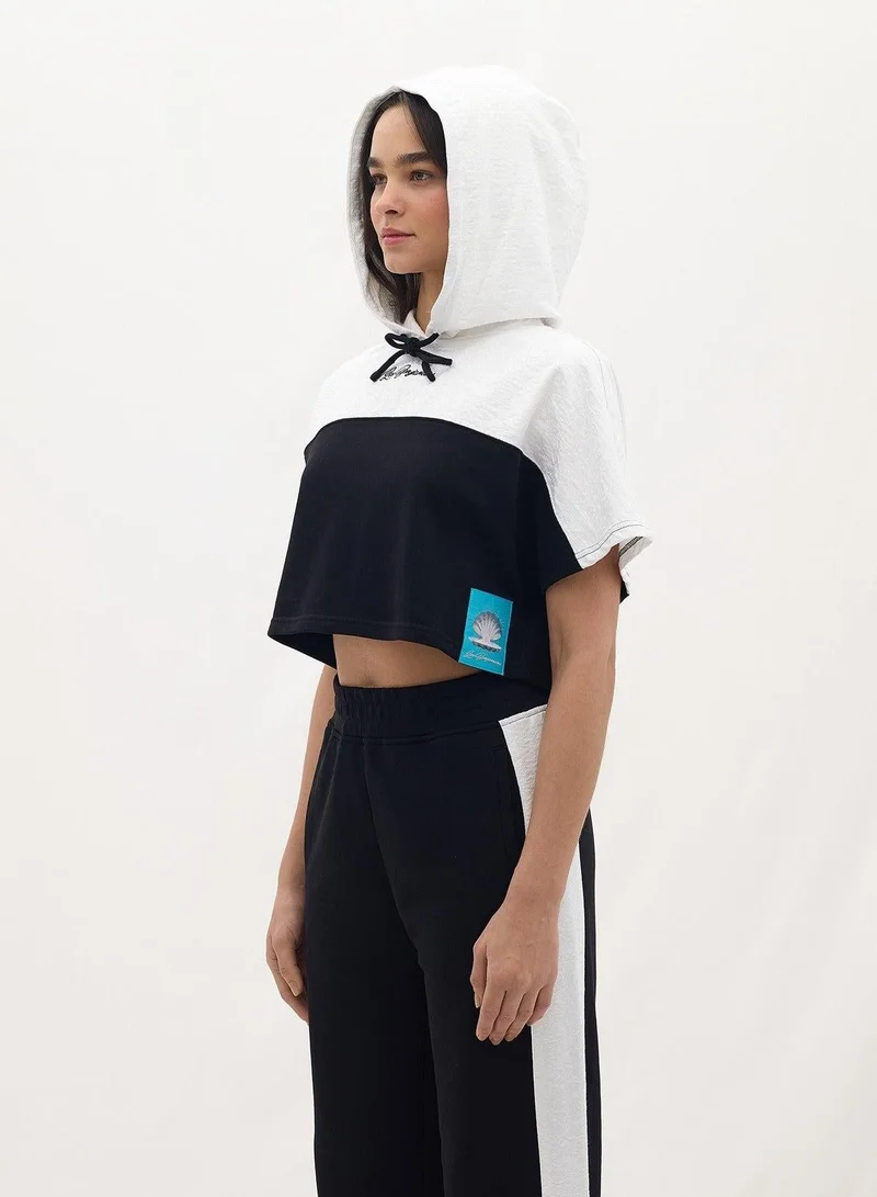 LES BENJAMINS  SHORT SLEEVE HOODIE 006 for Women | Best Price UAE