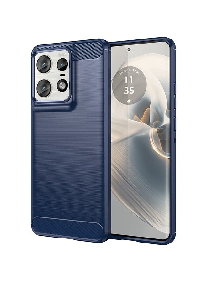 غطاء حماية واقٍ لهاتف موتورولا إيدج 50 برو 5G أزرق - Image 1
