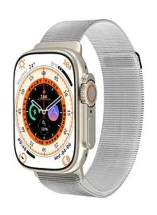 iOsuite - iOsuite Ultra Smart Watch Silver Stainless Steel Strap - UW14 - Image 1
