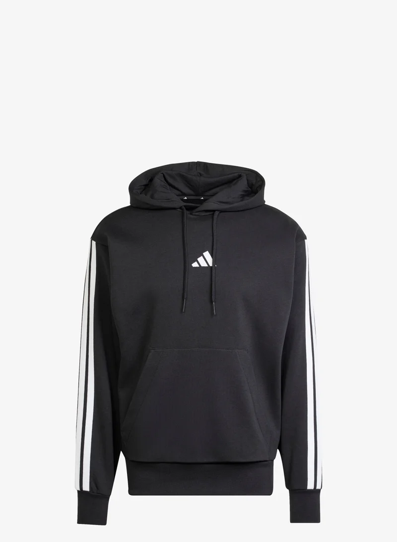 Adidas Essentials 3-Stripes Fleece Hoodie