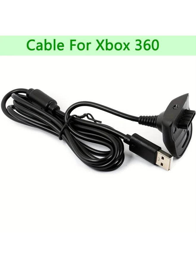 1 قطعة كابل شحن USB لاسلكي لأجهزة تحكم Xbox 360 و 360 Slim - Image 1
