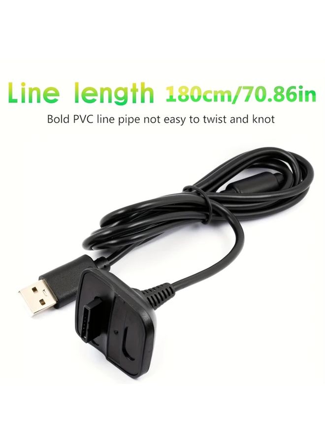 1 قطعة كابل شحن USB لاسلكي لأجهزة تحكم Xbox 360 و 360 Slim - Image 2