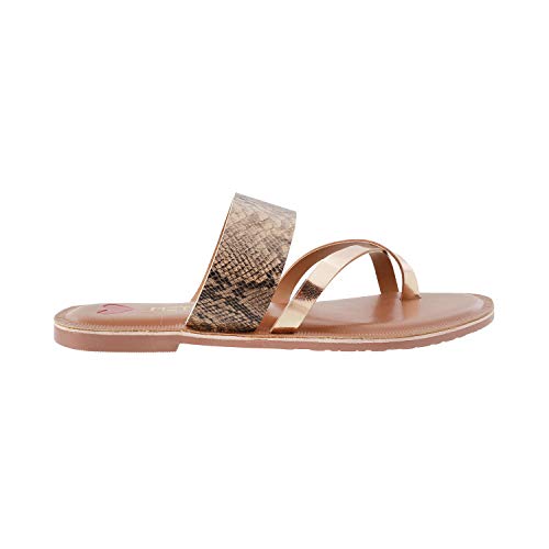Metro Women's Chikoo Faux Leather Strappy Fashion Slip-Ons UK/4 EU/37 (32-998) - Image 2
